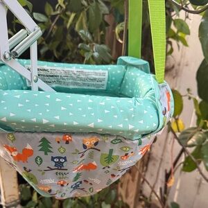 Playful Forest Print Diaper Cover